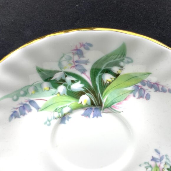Royal Albert Bone China Tennyson Tea Cup & Cheverell Saucer England - Picture 4 of 11